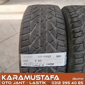225 45 R 17 RIKEN SNOW 94V * 2022 * 4 ADET * CKL5631