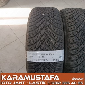 205 55 R 16 CONTINENTAL TS860 91T * 2020 * 4 ADET * CKL5632