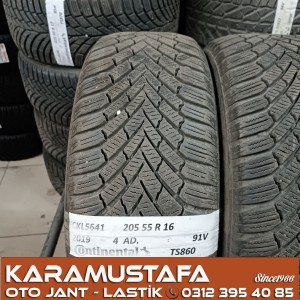 205 55 R 16 CONTINENTAL TS860 91V * 2019 * 4 ADET * CKL5641 205 55 R 16 CONTINENTAL TS860 91V * 2019 * 4 ADET * CKL5641