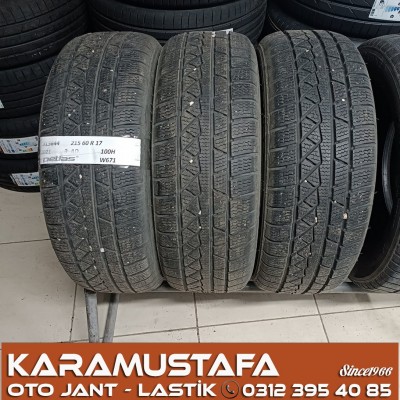 215 60 R 17 PETLAS W671 100H * 2021 * 3 ADET * CKL5644 215 60 R 17 PETLAS W671 100H * 2021 * 3 ADET * CKL5644