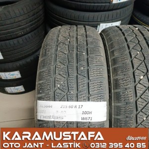 215 60 R 17 PETLAS W671 100H * 2021 * 3 ADET * CKL5644