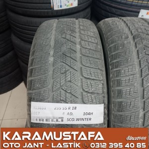 235 55 R 18 PIRELLI SCORPION WINTER 104H * 2017 * 2 ADET * CKL5651