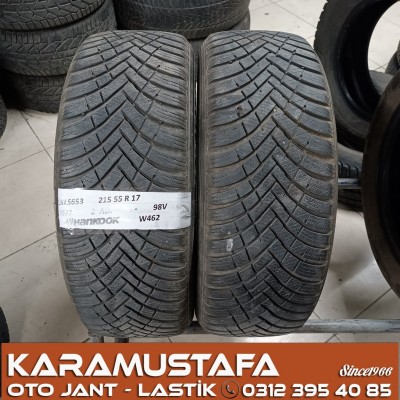 215 55 R 17 HANKOOK W462 98V * 2022 * 2 ADET * CKL5653 215 55 R 17 HANKOOK W462 98V * 2022 * 2 ADET * CKL5653