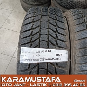 225 55 R 17 GENERAL SNOW GRABBER 102V * 2022 * 4 ADET * CKL5659