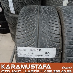 275 35 R 19 MICHELIN PILOTALPIN5 100V * 2017 * 2 ADET * CKL5660