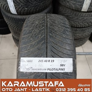 245 40 R 19 MICHELIN PILOT ALPIN5 98V * 2017 * 1 ADET * CKL5661