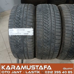 225 55 R 16 CONTINENTAL TS850P SSR 95H * 2020 * 4 ADET * CKL5662