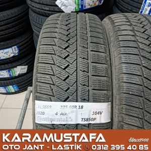 225 60 R 18 CONTINENTAL TS850P 104V * 2020 * 4 ADET * CKL5669 225 60 R 18 CONTINENTAL TS850P 104V * 2020 * 4 ADET * CKL5669