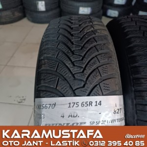 175 65 R 14 DUNLOP SPWINTER500 82T * 2018 * 4 ADET * CKL5670 175 65 R 14 DUNLOP SPWINTER500 82T * 2018 * 4 ADET * CKL5670