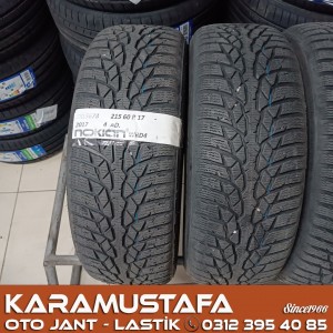 215 60 R 17 NOKIAN WRD4 96H * 2017 * 4 ADET * CKL5678