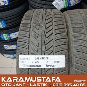 255 45 R 19 HANKOOK ION ICEPT SUV 104V * 2024 * 4 ADET * CKL5681 255 45 R 19 HANKOOK ION ICEPT SUV 104V * 2024 * 4 ADET * CKL5681