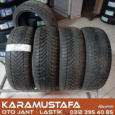 205 55 R 17 MICHELIN ALPIN6 95V * 2022 * 4 ADET * CKL5683 205 55 R 17 MICHELIN ALPIN6 95V * 2022 * 4 ADET * CKL5683