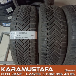 205 55 R 17 MICHELIN ALPIN6 95V * 2022 * 4 ADET * CKL5683