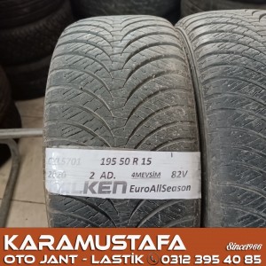 195 50 R 15 FALKEN EURO ALL SEASON 82V * 2020 * 2 ADET * CKL5701