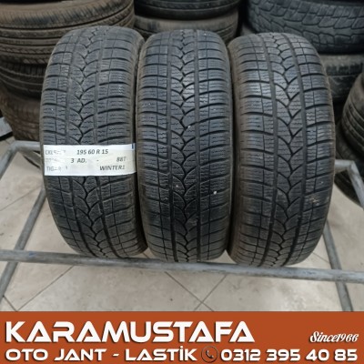 195 60 R 15 TIGAR WINTER 88T * 2016 * 3 ADET * CKL5707 195 60 R 15 TIGAR WINTER 88T * 2016 * 3 ADET * CKL5707