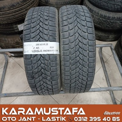 195 65 R 15 LASSA SNOWAYS ERA 91H * 2013 * 2 ADET * CKL5713 195 65 R 15 LASSA SNOWAYS ERA 91H * 2013 * 2 ADET * CKL5713