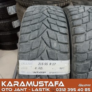 215 55 R 17 DUNLOP SPW02 98T *2018 * 4 ADET * CKL5715