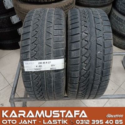 245 45 R 17 PETLAS W651 91V * 2011 * 2 ADET * CKL5717