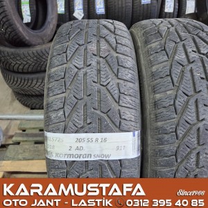 205 55 R 16 KORMORAN SNOW 91T * 2018 * 2 ADET * CKL5725