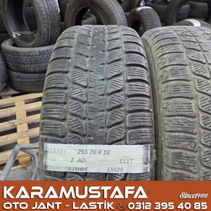 255 70 R 16 BRIDGESTONE LM25 11T * 2018 * 2 ADET * CKL5735