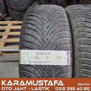 225 50 R 17 MICHELIN ALPIN5 98V * 2016 * 2 ADET * CKL5739