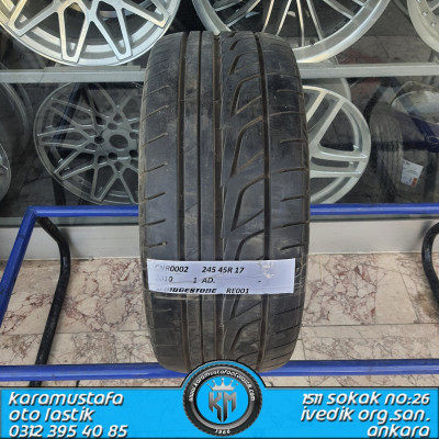 245 45 R 17 BRIDGESTONE RE001 * 2010 * 1 ADET * CNR002 **