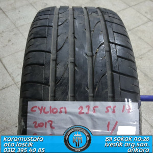 235 55 R 17 BRIDGESTONE DUELER HP * 2012 * 1 ADET * CYL1051