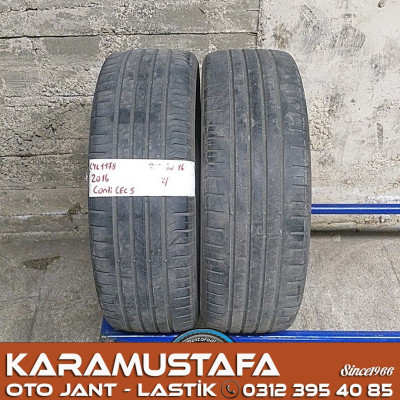 215 60 R 16 CONTINENTAL CEC5 * 2016 * 2 ADET * CYL1178 */*