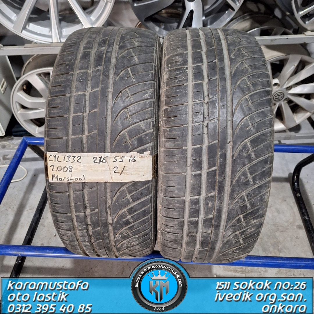 215 55 R 16 MARSHALL * 2008 * 2 ADET * CYL1332 215 55 R 16 MARSHALL * 2008 * 2 ADET * CYL1332