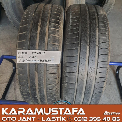 215 60 R 16 MICHELIN ENERGY SAVER * 2016 * 2 ADET * CYL1354 **