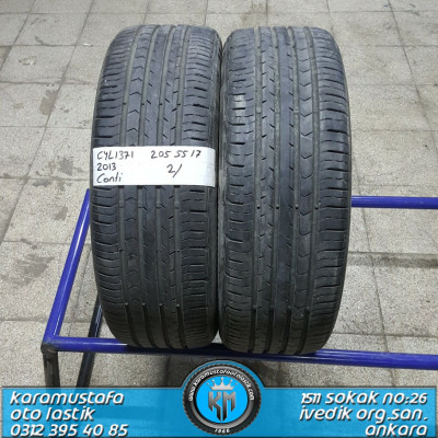 205 55 R 17 CONTINENTAL CPC5 95V * 2013 * 1 ADET * CYL1371 **