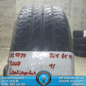 205 65 R 15 CONTINENTAL * 2007 * 1 ADET * CYL1727