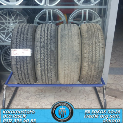 255 60 R 18 BRIDGESTONE DUELER HT 112T * 2014 * 4 ADET * CYL1874 **