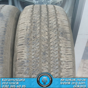 255 60 R 18 BRIDGESTONE DUELER HT 112T * 2014 * 4 ADET * CYL1874