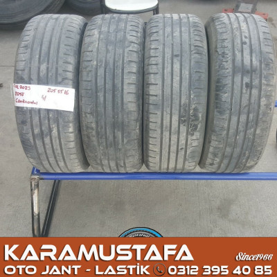 205 55 R 15 CONTINENTAL * 2017 * 2 ADET * CYL2023 */*