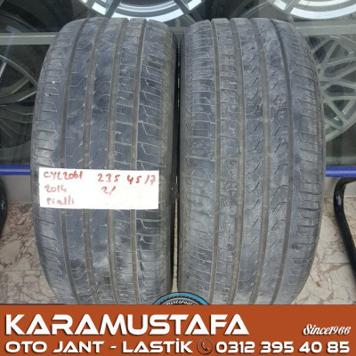 235 45 R 17 PIRELLI * 2014 * 2 ADET * CYL2061