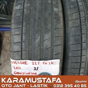 225 50 R 16 CONTINENTAL * 2016 * 2 ADET * CYL2202 */*