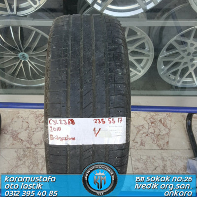 235 55 R 17 BRIDGESTONE * 2010 * 1 ADET * CYL2388 **