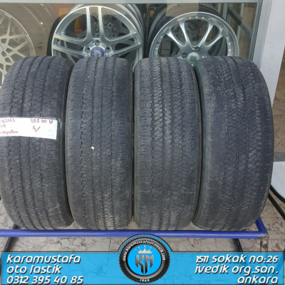 255 60 R 18 BRIDGESTONE DUELER HT 112T * 2015 * 4 ADET * CYL2443 **