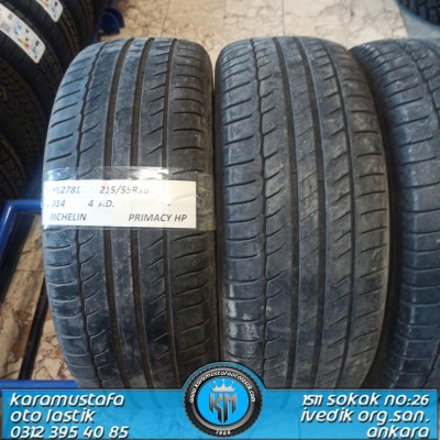 215 55 R 16 MICHELIN PRIMACY HP 93H * 2014 * 2 ADET * CYL2781 **