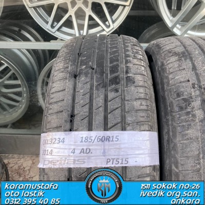 185 60 R 15 PETLAS PT515 84H * 2014 * 1 ADET * CYL3234 */*
