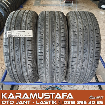 235 60 R 18 PIRELLI SCORPION VERDE AS 107V * 2012* 3 ADET * CYL3508 **