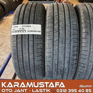 215 65 R 16 PIRELLI SCORPION VERDE * 2015 * 4 ADET * CYL3645 */* 215 65 R 16 PIRELLI SCORPION VERDE * 2015 * 4 ADET * CYL3645 */*