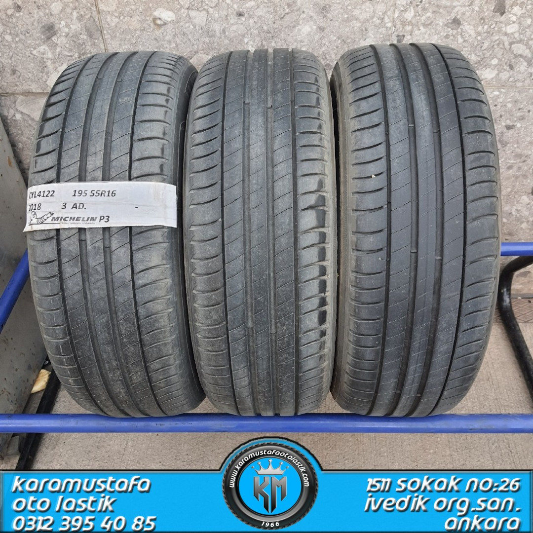 195 55 R 16 MICHELIN PRIMACY3 87V * 2018 * 2 ADET * CYL4122 195 55 R 16 MICHELIN PRIMACY3 87V * 2018 * 2 ADET * CYL4122