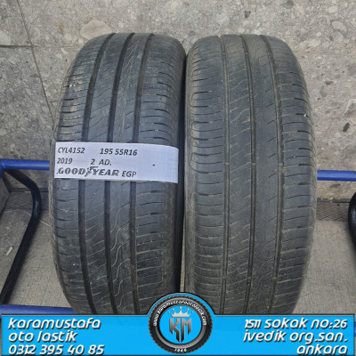195 55 R 16 GOODYERAR EGP 87H * 2019 * 2 ADET * CYL4152 */*