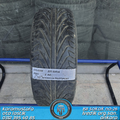225 55 R 16 MICHELIN PILOT SPORT * 2001 * 1 ADET * CYL4399 **