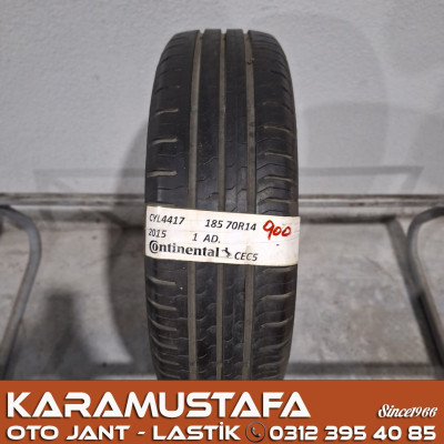 185 70 R 14 CONTINENTAL CEC5 * 2015 *  1 ADET * CYL4417 **