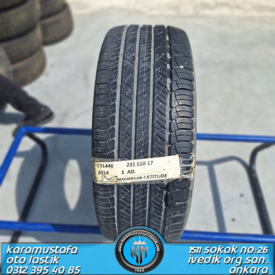 235 55 R 17 MICHELIN * 2014 * 1 ADET * CYL446 **
