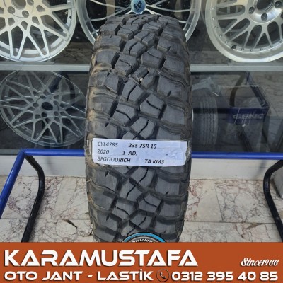235 75 R 15 BFGOODRICH TA * 2020 * 1 ADET * CYL4783 235 75 R 15 BFGOODRICH TA * 2020 * 1 ADET * CYL4783