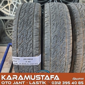 205 80 R 16 LASSA COMPETUS AT2 104T * 2018 * 4 ADET * CYL4796 */*